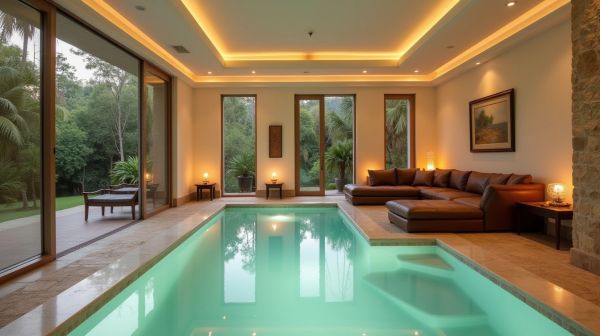 Location de villa avec jacuzzi intérieur : Savourez un séjour relaxant et luxueux