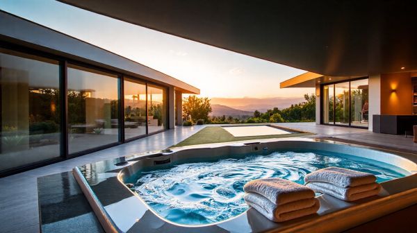 Sélection de villas de luxe avec jacuzzi intérieur pour un séjour bien-être